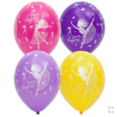 B Шелкография пастель 14" С ДР Балерина